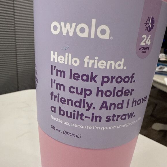 Owala 30oz FreeSip SWAY Stainless Steel Water Bottle - Kickflip - Picture 2 of 12